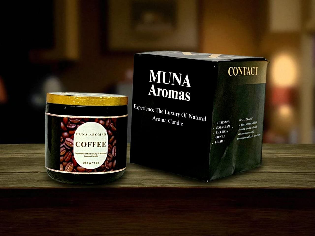 COFFEE Scent Candle - Image 3