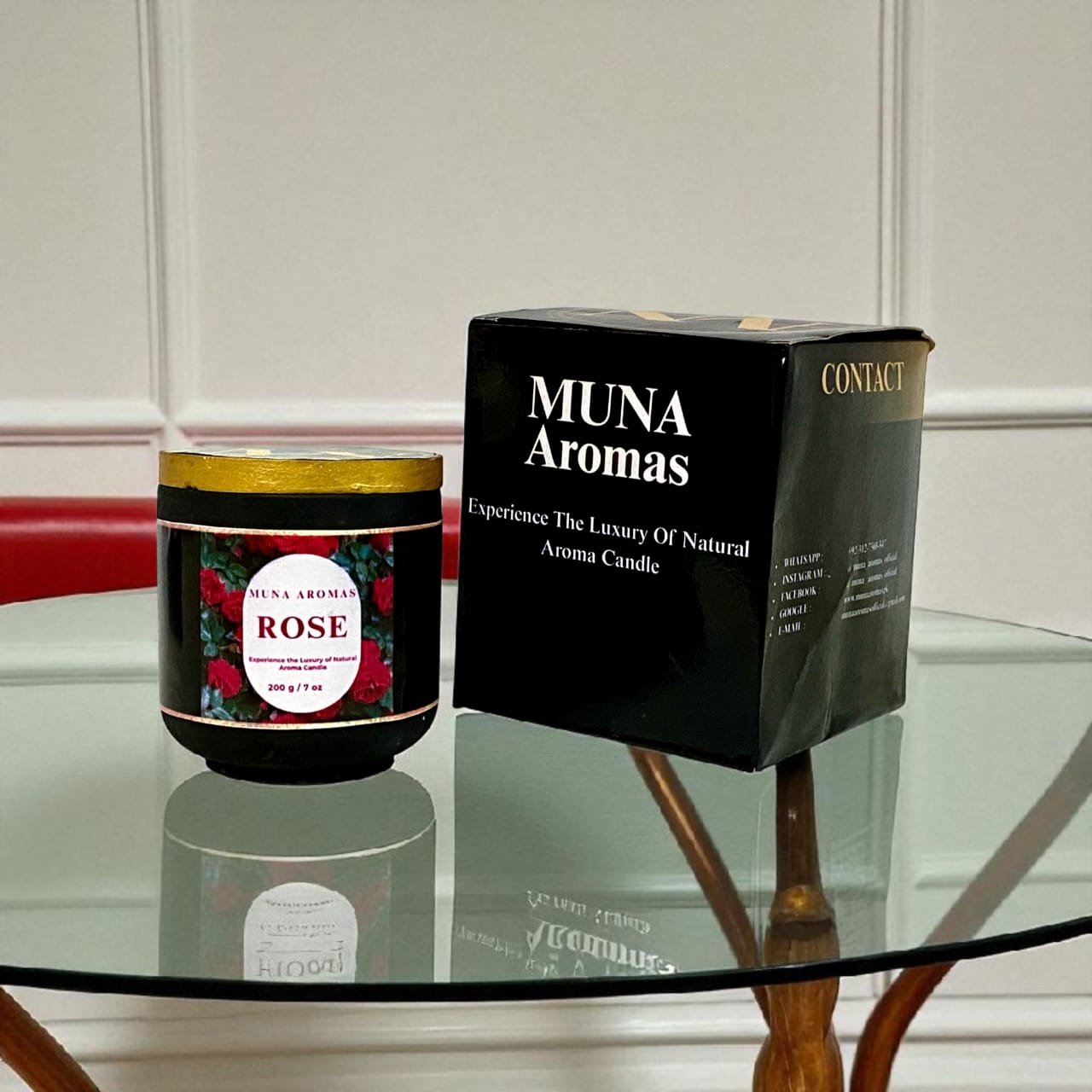 ROSE Scent Candle - Image 5