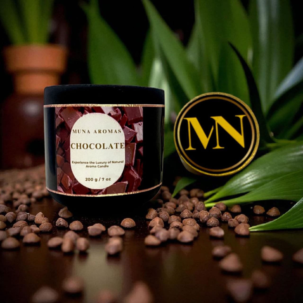 CHOCOLATE Scent Candle - Image 2