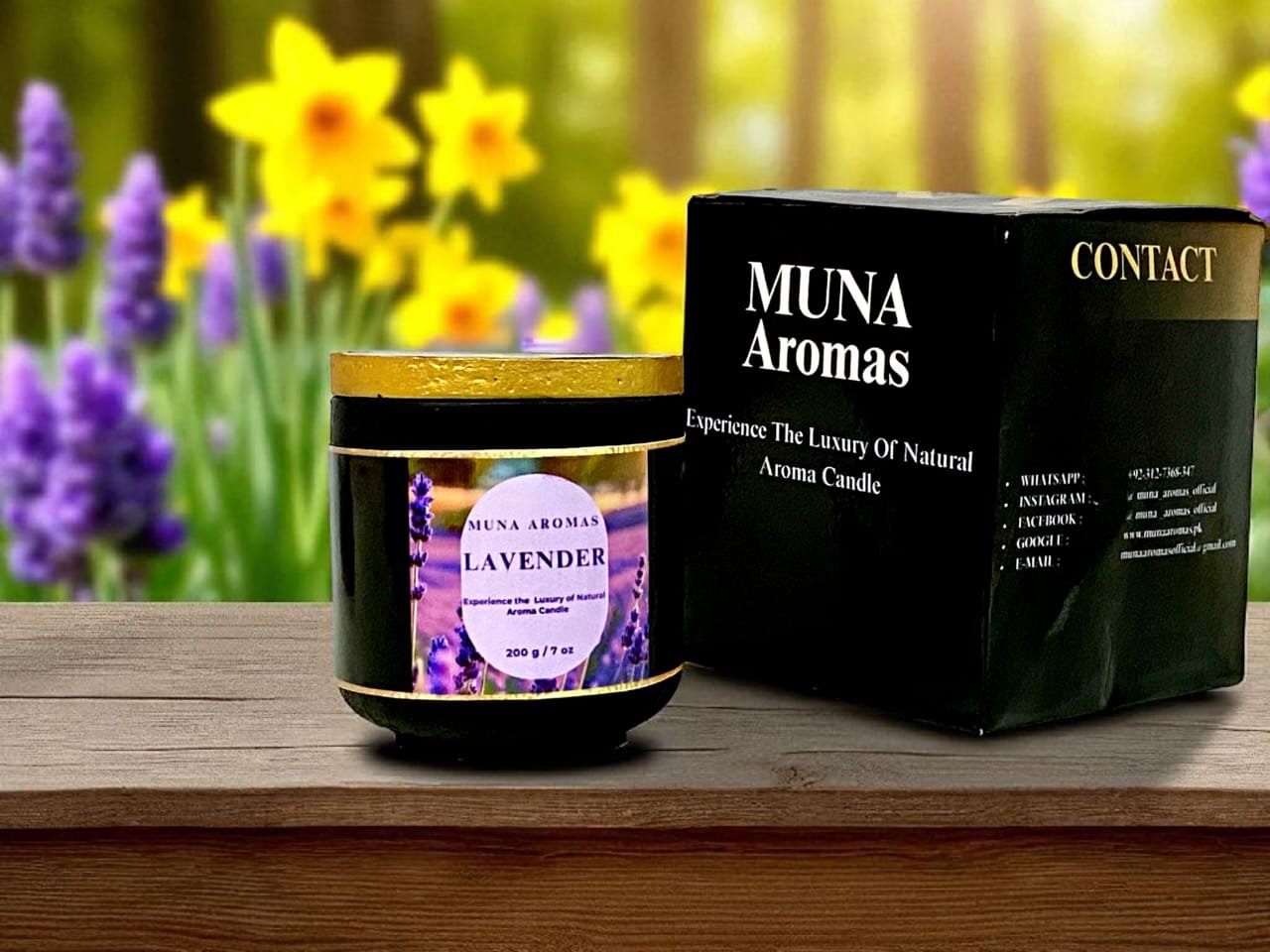 LAVENDER Scent Candle - Image 3